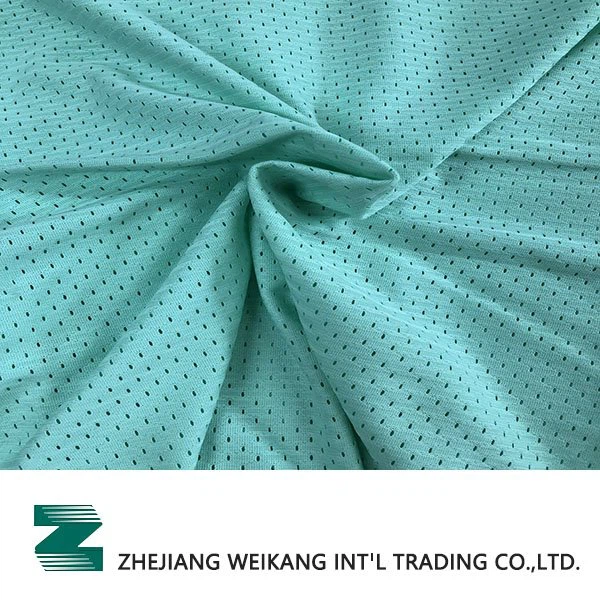 100 prósent pólýester prjónað netefni